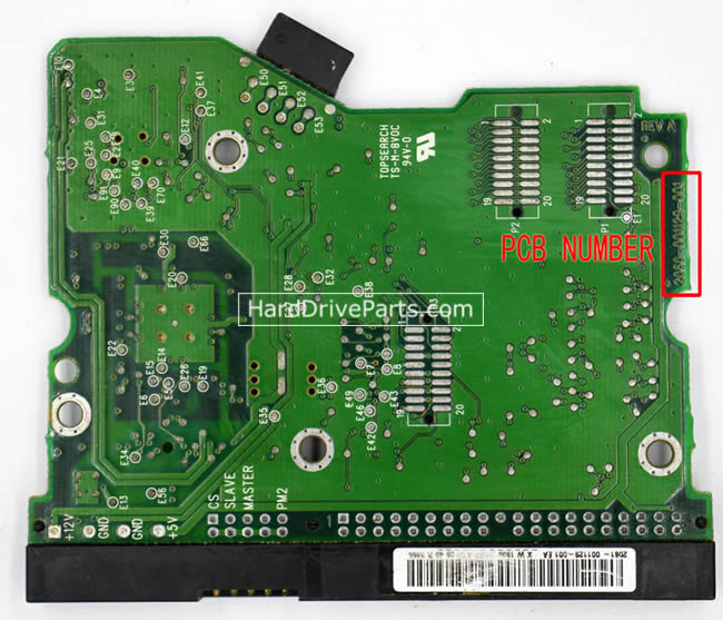 2060-001129-001 Placa Logica Disco Duro WD PCB