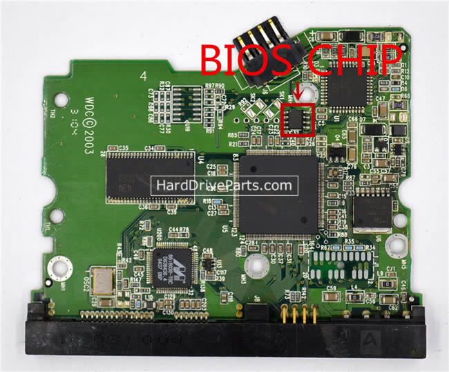 Western Digital WD800JD PCB?Disco Duro 2060-001252-000