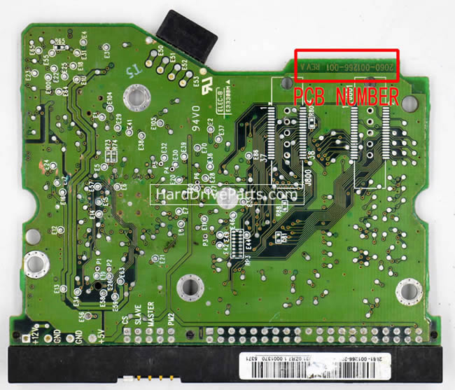 2060-001266-001 Placa Logica Disco Duro WD PCB