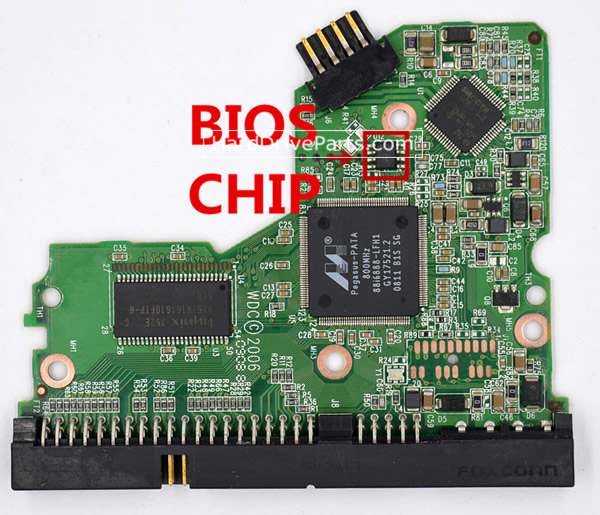 2060-701292-002 placa lógica disco duro WD