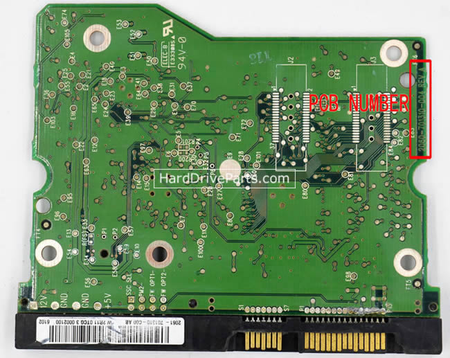 2060-701310-004 Placa Logica Disco Duro WD PCB