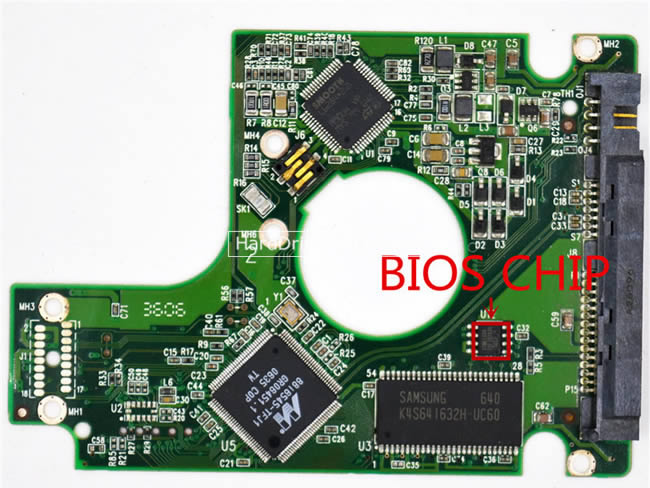 2060-701424-007 Placa Logica Disco Duro WD PCB