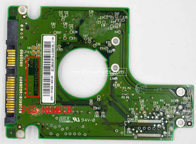 2060-701424-007 Placa Logica Disco Duro WD PCB