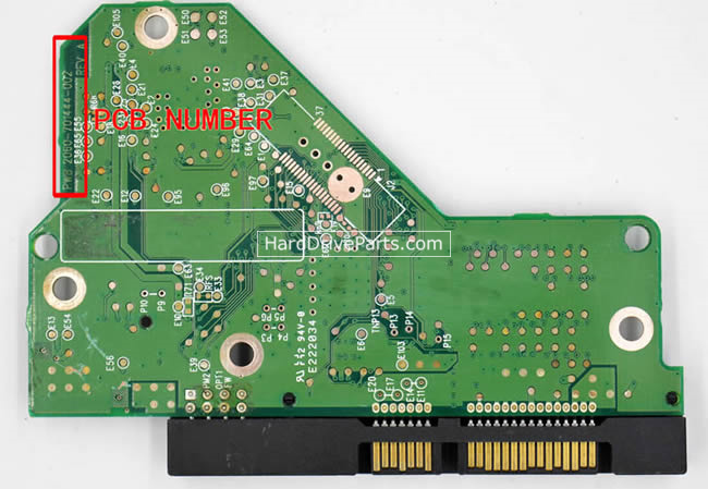 2060-701444-002 Placa Logica Disco Duro WD