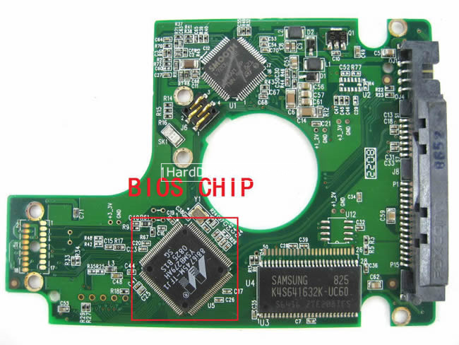 Western Digital WD800BEVS PCB?Disco Duro 2060-701450-011