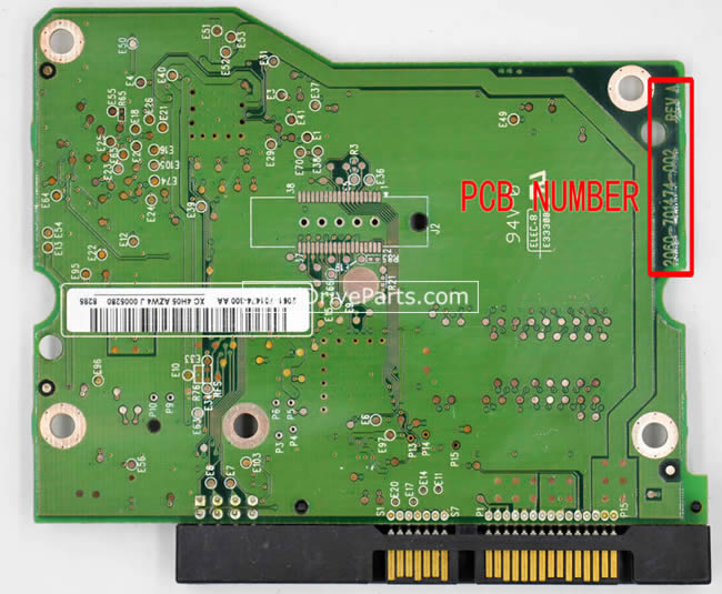 WD10EACS Western Digital Placa Disco Duro 2060-701474-002