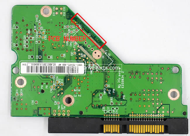 2060-701477-001 Placa Logica Disco Duro WD PCB