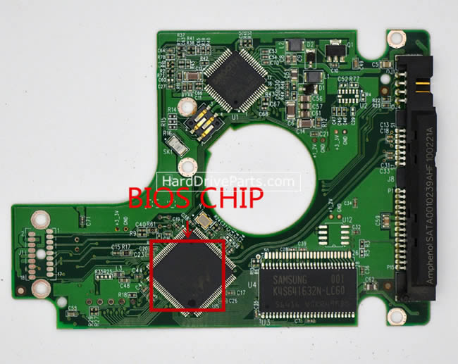 WD800BEVS Western Digital Placa Disco Duro 2060-701499-005