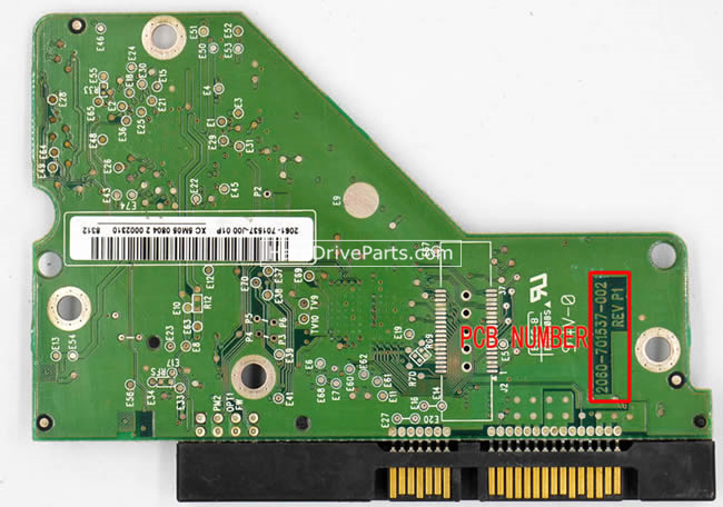 2060-701537-002 Placa Logica Disco Duro WD PCB