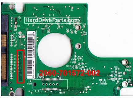 Controladora disco duro wd pcb 2060-701572-002