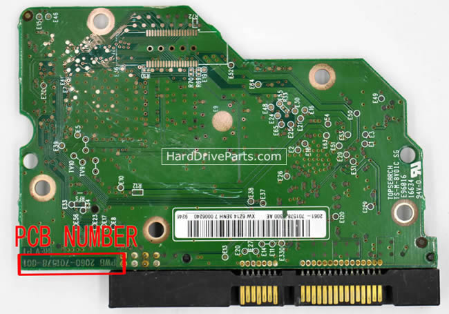 2060-701578-001 Placa Logica Disco Duro WD PCB