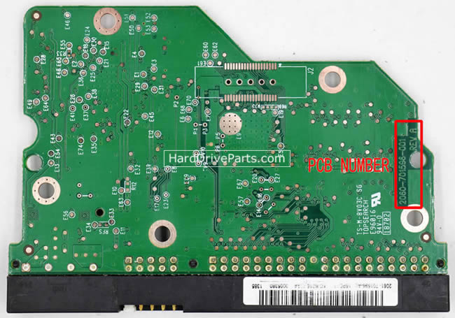 2060-701596-001 Placa Logica Disco Duro WD PCB