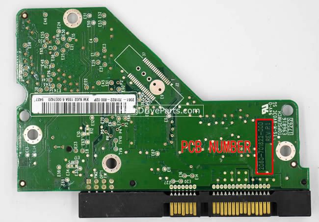 2060-701622-000 Placa Logica Disco Duro WD PCB