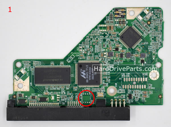 Controladora disco duro wd pcb 2060-701640-001