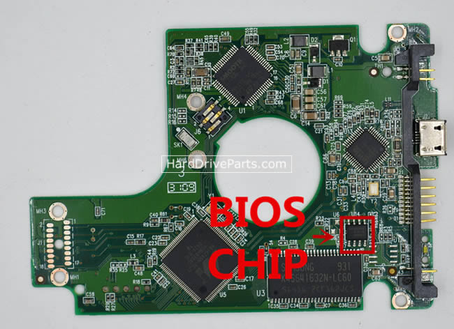 2060-701650-000 Placa Logica Disco Duro WD PCB