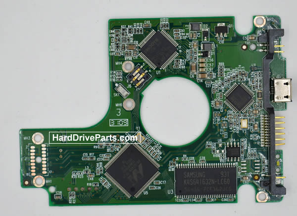 Controladora disco duro wd pcb 2060-701650-000