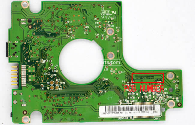 2060-701675-001 Placa Logica Disco Duro WD PCB