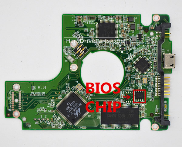 2060-701675-004 placa lógica disco duro WD