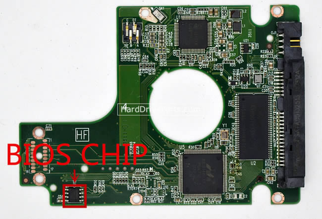 WD5000BTKT Western Digital Placa Disco Duro 2060-771629-006