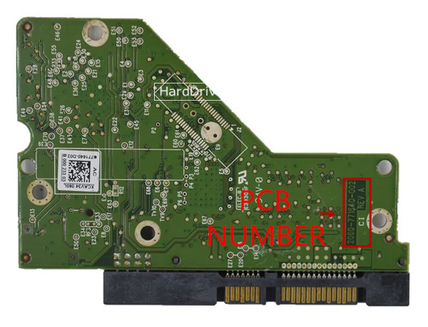 Contrôleur PCB Pour Disque Dur WD10EALS – Réf. 2060-771640-002, Occasion Flashé