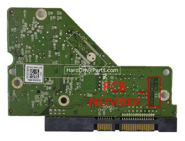 2060-771640-002 Placa Logica Disco Duro WD PCB