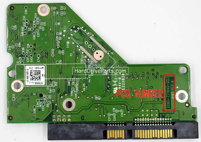 2060-771640-003 Placa Logica Disco Duro WD PCB