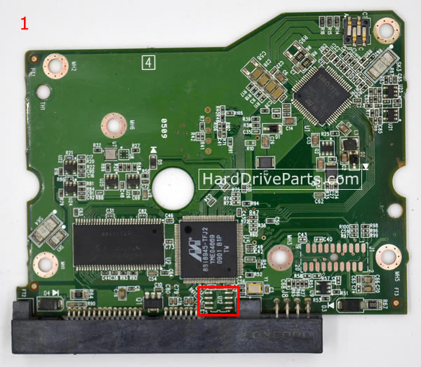 Controladora disco duro wd pcb 2060-771642-000