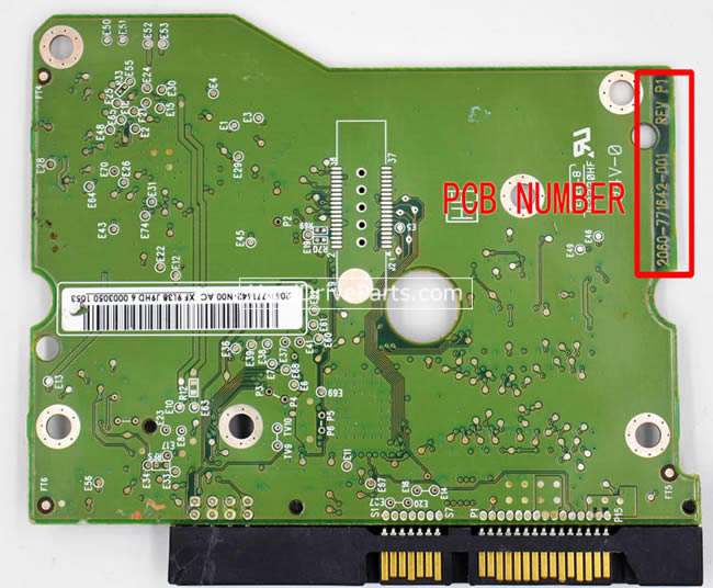 WD15EARS Western Digital Placa Disco Duro 2060-771642-001