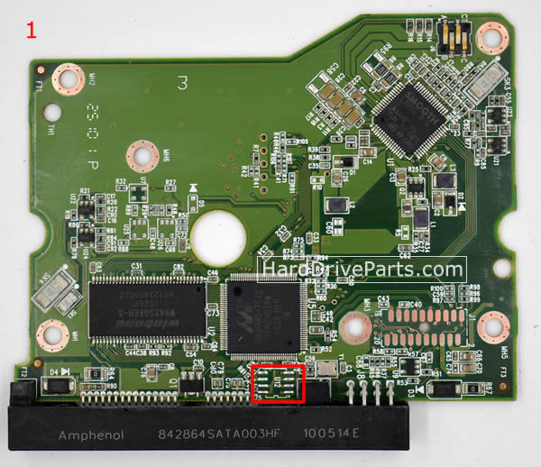 Controladora disco duro wd pcb 2060-771642-001