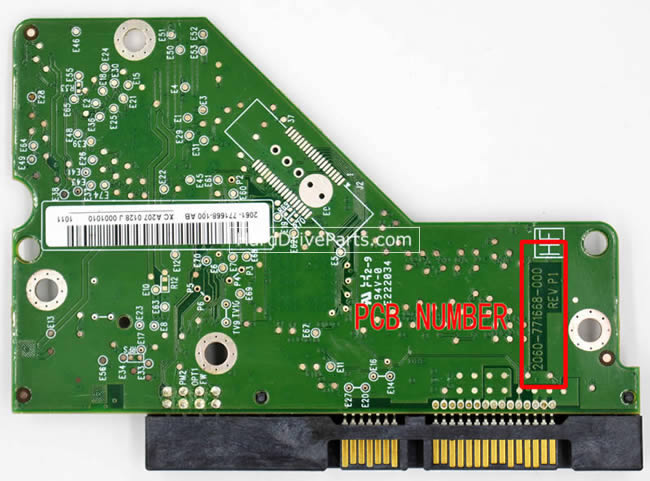 WD1001FALS Western Digital Placa Disco Duro 2060-771668-000