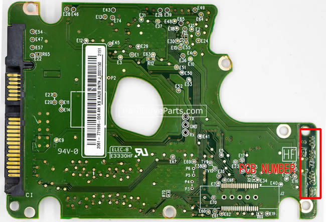 2060-771696-004 Placa Logica Disco Duro WD PCB