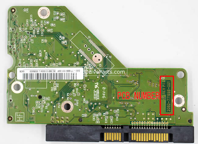 WD15EARS WD Placa Disco Duro 2060-771698-001