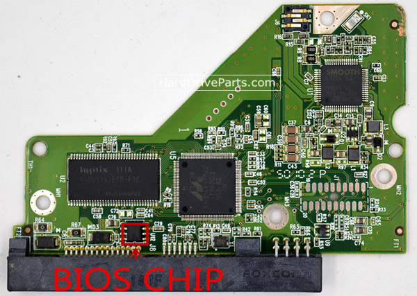 2060-771698-004 placa lógica disco duro WD
