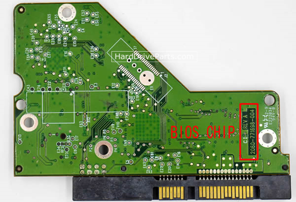 2060-771698-004 placa lógica disco duro WD