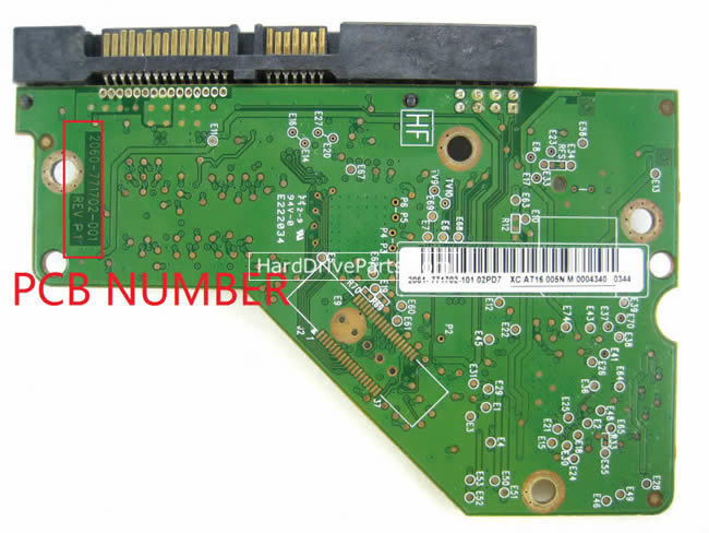 2060-771702-001 Placa Logica Disco Duro WD PCB