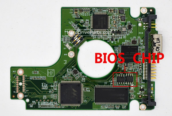 2060-771737-000 placa lógica disco duro WD