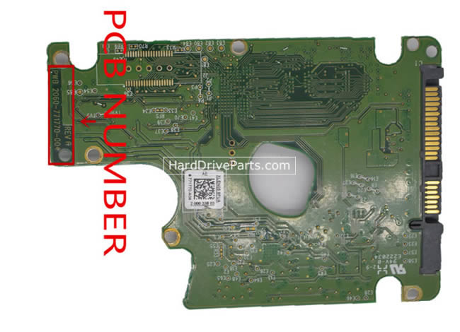 2060-771770-004 Placa Logica Disco Duro WD