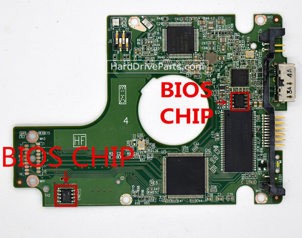 2060-771801-002 placa lógica disco duro WD