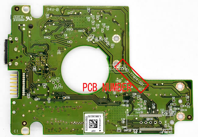 2060-771814-001 Placa Logica Disco Duro WD PCB