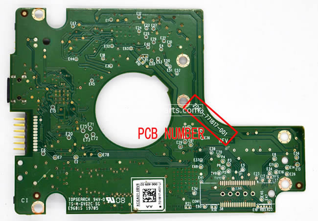 2060-771817-001 Placa Logica Disco Duro WD PCB