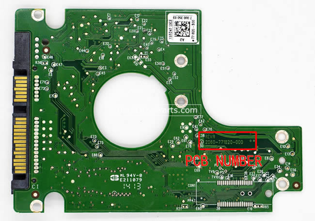 2060-771820-000 Placa Logica Disco Duro WD PCB