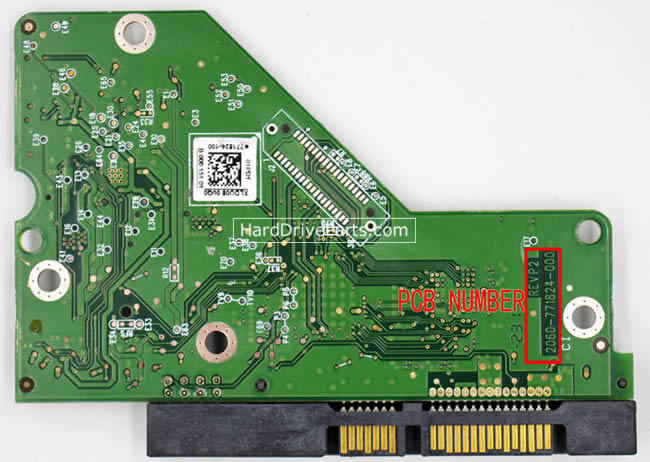 2060-771824-000 Placa Logica Disco Duro WD PCB