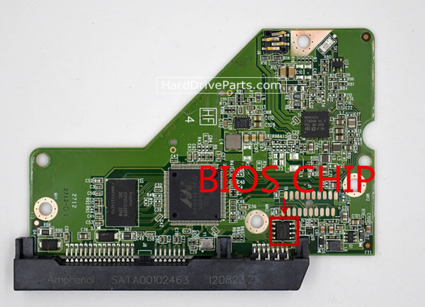 2060-771824-006 placa lógica disco duro WD