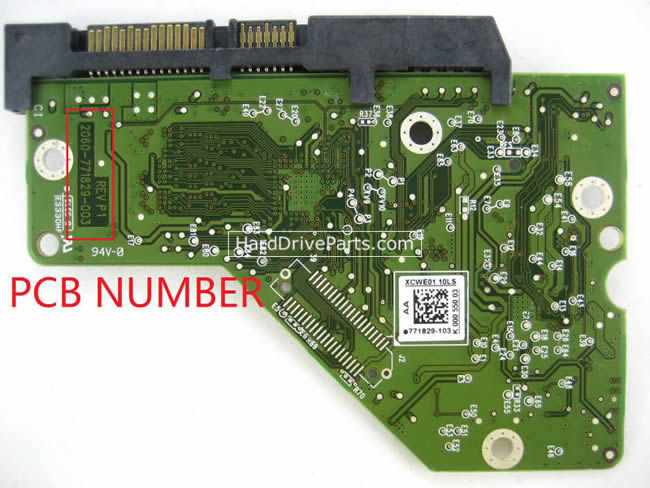 2060-771829-003 Placa Logica Disco Duro WD PCB