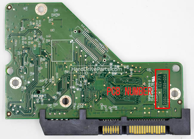 2060-771829-004 Placa Logica Disco Duro WD PCB