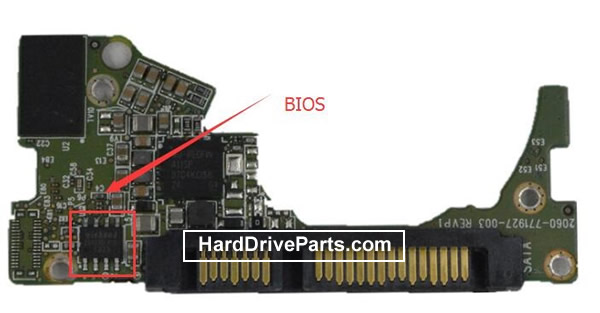 Controladora disco duro wd pcb 2060-771927-003