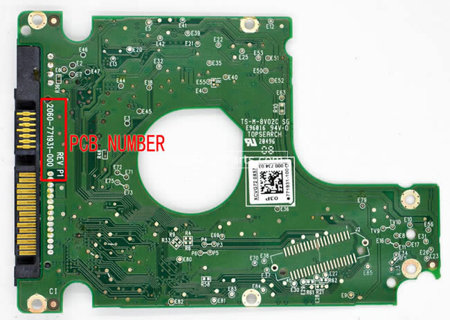 2060-771931-000 Placa Logica Disco Duro WD PCB