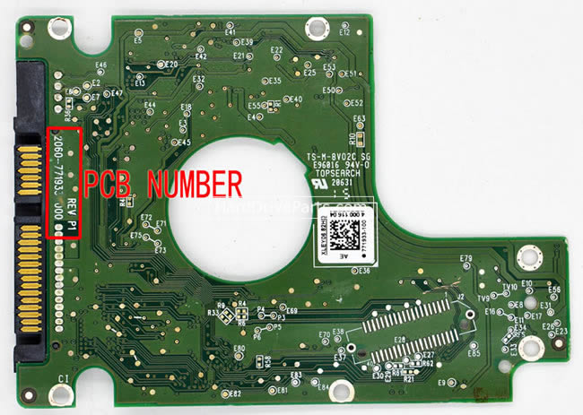 2060-771933-000 Placa Logica Disco Duro WD PCB