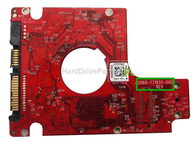 2060-771935-000 Placa Logica Disco Duro WD