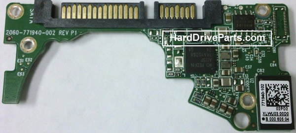 Controladora disco duro wd pcb 2060-771940-002